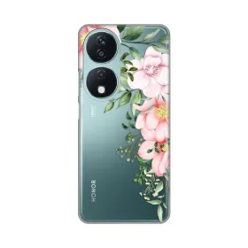 Silikonska futrola - maska print Skin za Huawei Honor X7b Gentle Rose Pattern.