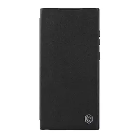 Futrola - maska Nillkin Qin Pro za Samsung Galaxy S23 Ultra crna (MS).