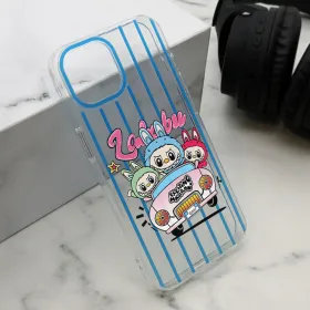 Futrola - maska print PARTY za iPhone 13 (6.1) plava LBB004 (MS).