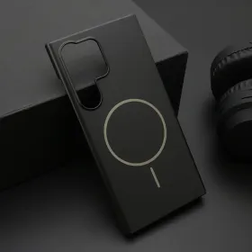 Futrola - maska PURE mat MagSafe za Samsung S928 Galaxy S24 Ultra 5G crna (MS).