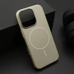 Futrola - maska PURE mat MagSafe za iPhone 16 Pro (6.3) zlatna (MS).
