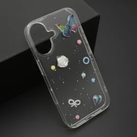 Futrola - maska STICKER za iPhone 16 (6.1) DZ05 (MS).