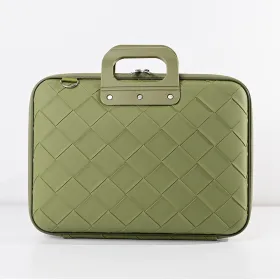 Torba za laptop Fashion Intrecciato 14" zelena.