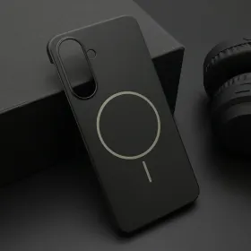 Futrola - maska PURE mat MagSafe za Samsung A266 Galaxy A26 5G crna (MS).