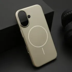 Futrola - maska PURE mat MagSafe za iPhone 16 (6.1) zlatna (MS).