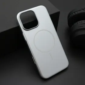 Futrola - maska PURE mat MagSafe za iPhone 16 Pro Max (6.9) srebrna (MS).