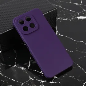 Futrola - maska Teracell Giulietta za Huawei Honor X6b mat tamno ljubicasta.