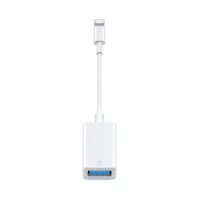 OTG lightning na USB kamera adapter beli.
