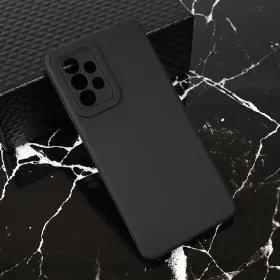 Futrola - maska Teracell Giulietta za Samsung A525 Galaxy A52 4G/A526 Galaxy A52 5G/A528B Galaxy A52s 5G mat crna.