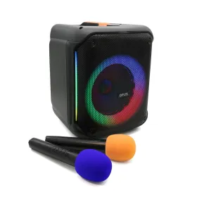 Zvucnik bluetooth DP-1741 PLUS sa dva mikrofona crni (MS).