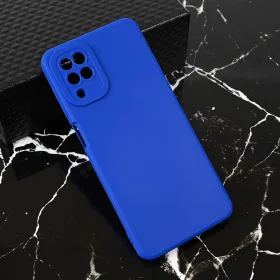 Futrola - maska Teracell Giulietta za Samsung A125F Galaxy A12 mat plava.
