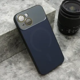 Futrola - maska PASTELPOP MagSafe za iPhone 14 (6.1) crna (MS).