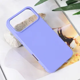 Futrola - maska Teracell Soft Velvet za iPhone 17 Pro Max 6.9 ljubicasta.