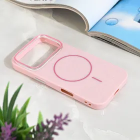 Futrola - maska Magsafe Sparkle Dust za iPhone 17 Pro 6.3 roze.