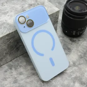 Futrola - maska PASTELPOP MagSafe za iPhone 14 (6.1) plava (MS).