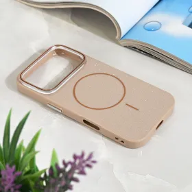 Futrola - maska Magsafe Sparkle Dust za iPhone 17 Pro 6.3 zlatna.