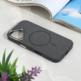 Futrola - maska Magsafe Sparkle Dust za iPhone 17 6.3 crna.