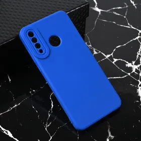 Futrola - maska Teracell Giulietta za Huawei P30 Lite mat plava.
