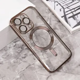 Futrola - maska Magsafe Lux za iPhone 16 Pro 6.3 siva.