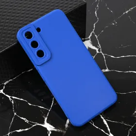 Futrola - maska Teracell Giulietta za Samsung Galaxy S22 5G mat plava.