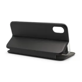 Futrola - maska Teracell Flip Cover za iPhone X/XS crna.