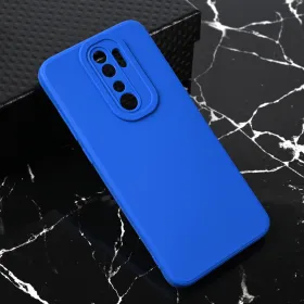 Futrola - maska Teracell Giulietta za Xiaomi Redmi Note 8 Pro mat plava.