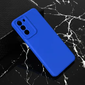 Futrola - maska Teracell Giulietta za Samsung G991 Galaxy S21 mat plava.