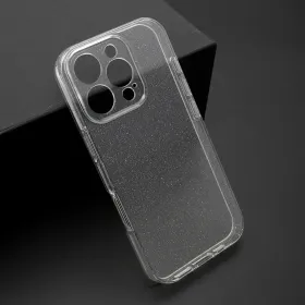 Futrola - maska SPARKLING za iPhone 16 Pro (6.3) providna (MS).