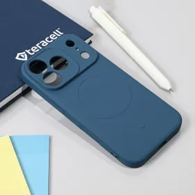 Futrola - maska Teracell Giulietta Magsafe za iPhone 17 Pro 6.3 plava.