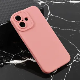 Futrola - maska Teracell Giulietta za iPhone 17 6.3 mat tamno roze.