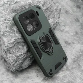 Futrola - maska Square ring za Xiaomi 15 zelena (MS).