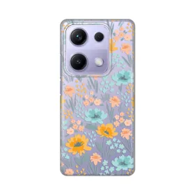 Silikonska futrola - maska print Skin za Xiaomi Redmi Note 14s Lovely Flowers.