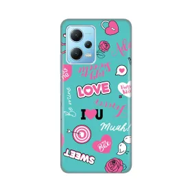 Silikonska futrola - maska print za Xiaomi Redmi Note 12 5G (EU) Love.