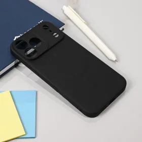 Futrola - maska Teracell Giulietta Magsafe za iPhone 17 Pro Max 6.9 crna.