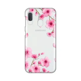 Silikonska futrola - maska print Skin za Samsung A202 Galaxy A20E Rose flowers.
