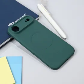 Futrola - maska Teracell Giulietta Magsafe za iPhone 17 Air 6.6 tamno zelena.