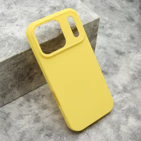 Futrola - maska GENTLE COLOR za iPhone 17 Pro (6.3) zuta (MS).