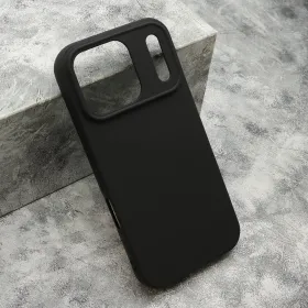 Futrola - maska GENTLE COLOR za iPhone 17 Pro (6.3) crna (MS).