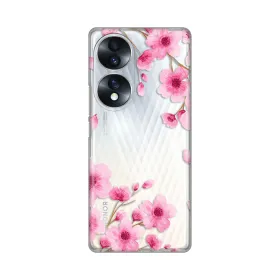 Silikonska futrola - maska print Skin za Huawei Honor 70 Rose flowers.