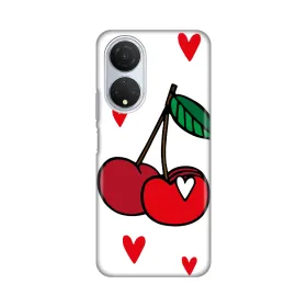 Silikonska futrola - maska print za Huawei Honor X7 Cherry.