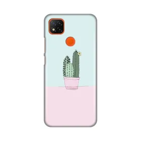 Silikonska futrola - maska print za Xiaomi Redmi 9C/Redmi 10A Cactus.