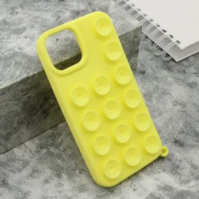 Futrola - maska OCTOBUDDY za iPhone 13 (6.1)/iPhone 14 (6.1) zuta (MS).