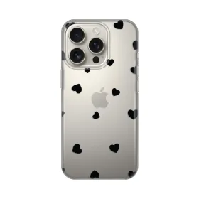 Silikonska futrola - maska print Skin za iPhone 16 Pro 6.3 Hearts.