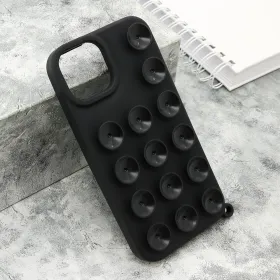 Futrola - maska OCTOBUDDY za iPhone 15 (6.1) crna (MS).