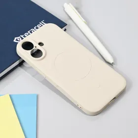 Futrola - maska Teracell Giulietta Magsafe za iPhone 17 6.3 bela.