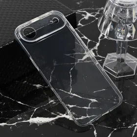 Silikonska futrola - maska Ultra Thin za iPhone 17 Air 6.6 Transparent.