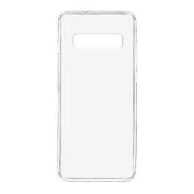 Futrola - maska ultra tanki PROTECT silikon za Samsung G973F Galaxy S10 providna (bela) (MS).