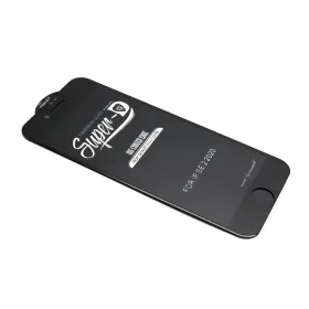 Zaštino staklo (glass) 11D za iPhone SE (2020/2022) SUPER D crna (MS).