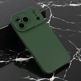 Futrola - maska Teracell Giulietta za iPhone 17 Pro Max 6.9 mat zelena.