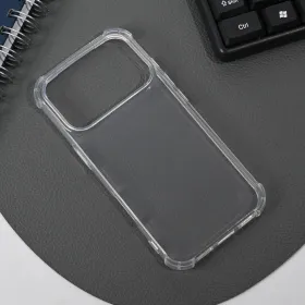 Futrola - maska Transparent Ice Cube za iPhone 17 Pro 6.3.